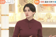 【画像】Nスタでホラン千秋さんのデカパイ