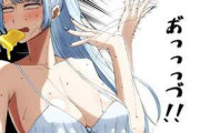 【暑い】手で顔を仰ぐ女子達の二次エロ画像