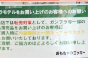 【朗報】プラモ屋「転売対策！！買ったらその場でパーツ切れ✂」