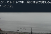 【画像】ロシア人「引き潮すげぇ！海の底が見えてる！」海岸に大集合