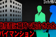 【2ch怖いスレ】不動産屋に臨時で紹介されたヤバイマンション【ゆっくり解説】