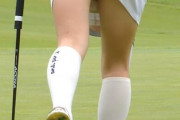 ◆【画像】女子ゴルファーのミニスカ尻アングル、集めてみた