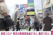東京の新規感染218人　前週同曜日比313人減(2021年9月30日)