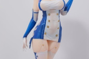 【画像】アズールレーンさん、バカみたいな薄さの服でフィギュア化