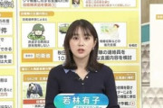 【画像】若林有子アナの横乳が上向きでたまりません