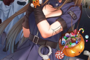【画像】えちえちハロウィンまんさん、くっそドスケベな格好でいたずらをしてしまうｗｗｗ