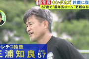 三浦知良「毎月検査してるけど先生は『あなたの肉体は20代』と言う。正直辞め時が分からない」
