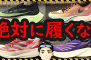 【悲報】厚底ランニングシューズ「耐久性100km。フルマラソン2回で交換」、富豪のスポーツかよ?