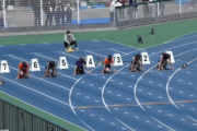 【GIF】100m走12秒36で日本記録更新した女子小学生ｗｗｗｗｗｗｗｗｗ