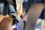 ◆【動画あり】横浜市営地下鉄構内でスカート短いJKローアンパンツ隠し撮りｗｗｗ