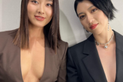 モデルすみれ、産後ノーブラ写真がエロすぎるww三吉彩花と素肌にジャケットの胸元丸出しコーデ！大胆インスタ画像をファン大絶賛！