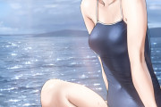 【画像】可愛い二次元女の子の、水着姿のイラスト集がこちら