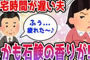 【2ch面白いスレ】夫の帰宅時間が遅い＆石鹸の香りに気づいた嫁「これはもう黒だろ…」→浮気を問い詰めようとした結果…w【ゆっくり解説】