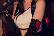 FF7のティファのコスプレエロ画像