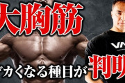 【悲報】大胸筋の使い道、ベンチプレスをする以外にない問題