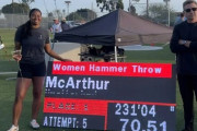 【陸上】女子ハンマー投でマッカーサー・ジョイが70m51の日本新！自身の記録を62cm更新し、日本女子初の70ｍオーバー