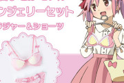 【画像】まどか☆マギカのエロすぎるイラスト付き下着セット
