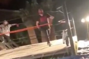 【動画】プロレスで両脚を折る事故