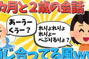 【2chほっこり】3か月と２歳の会話が通じ合てる風ww2話【ゆっくり解説】