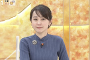 【画像】TBS若林有子アナのニットおっぱいが凄い！可愛い