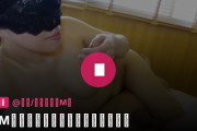 二茶/寸止め好きM男の裏垢動画・二茶/M男！強制嘔吐手コキからのフェラ