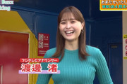 【朗報】渡邊渚アナが巨乳をぷるぷるさせてしまう　※動画あり