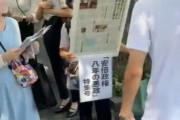 【動画】チンピラ「安倍さんが何やって下さったか分かっとるんか！？」主婦「何やったんですか？」