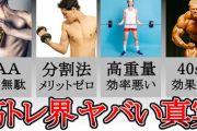 【悲報】筋トレの常識、業者が儲けたいだけの大嘘だらけだったwwwwwwwwww