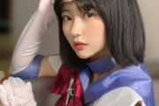HKT48田中美久、セーラームーンのコスプレ画像に2chで絶賛の嵐wwセーラーサターン(土萠ほたる)に扮した写真に「完成度高い」