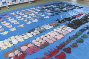 【並べ師】無職の男の車からブラジャー86点、パンツ122点など発見