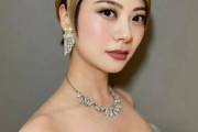 女優の山下リオ、金髪ショートに激変　共演女優も「美しい」と絶賛　ファンうっとり「べっぴんさん」