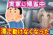【2ch馴れ初め】数年ぶりの実家帰省中、渋滞に巻き込まれて考え事をしていた結果…【ゆっくり】