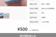 【悲報】マスク転売ヤーさん、姑息な手段に出てしまう