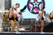 【YouTube】チア！足上げで複数人のパンチラエロ動画