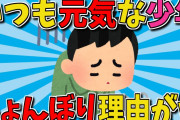 【2ch面白いスレ】いつも元気そうな幼稚園の少年…ある日しょんぼり、理由がおもしろすぎるｗｗｗ【ゆっくり解説】