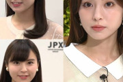 【画像】テレ東の角谷暁子アナ、垢抜けすぎと話題に