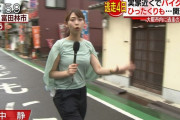 【gif】女子アナ、視聴者の視線を盗難してしまうwwwwww