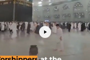 【動画】 サウジアラビアさん天罰が下ってしまう