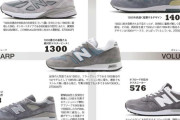 【画像】ニューバランスの靴の種類をまとめた画像、見ても違いが全然わからない…