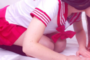 【画像】巨乳コスプレイヤーさん、全裸土下座をかますｗｗｗ