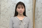 【画像】テレ東の角谷暁子アナ、おっぱいデカ過ぎて草