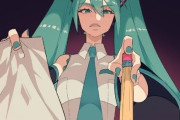 【画像】反AIさん、今度は初音ミクを反AIのカカシにしてしまうwwwwwwwww