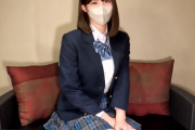 【無修正 エロ動画】 綺麗な優等生タイプの制服女子に中出しハメ撮り