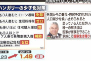【朗報】ハンガリーさん、異次元の少子化対策で出生率爆増するｗｗｗｗｗ