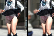 【画像】JKさん、強風でスカートがめくれてしまうｗｗｗｗｗｗｗｗｗｗｗｗｗｗｗｗｗｗｗｗｗ