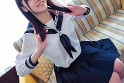 皆瀬あかり 超絶可愛いスレンダーなセーラー服JKとハメパコ！駅弁ピストンされザーメン中出し