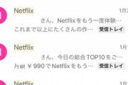ワイ「Netflix解約したわ」　Netflix「！！！（ｼｭﾊﾟﾊﾟﾊﾟﾊﾟﾊﾟﾊﾟﾊﾟﾊﾟ」