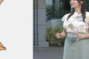 THE TIME, 気象予報士羽田優里奈がむっちり巨乳すぎて喋るたびに乳揺れ