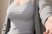 【画像】爆乳まんさんの加工、いくらなんでも酷るぎるwwwww