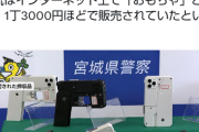 【悲報】中国人男性、日本で「スマホ型拳銃」を安価で売りさばくｗ